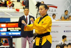 Rene Chen at World Taekwondo Poomsae Championships