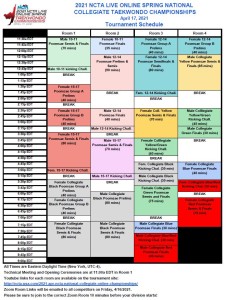 2021 Spring NCTA Schedule v2